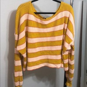 Free People Cropped Sweater